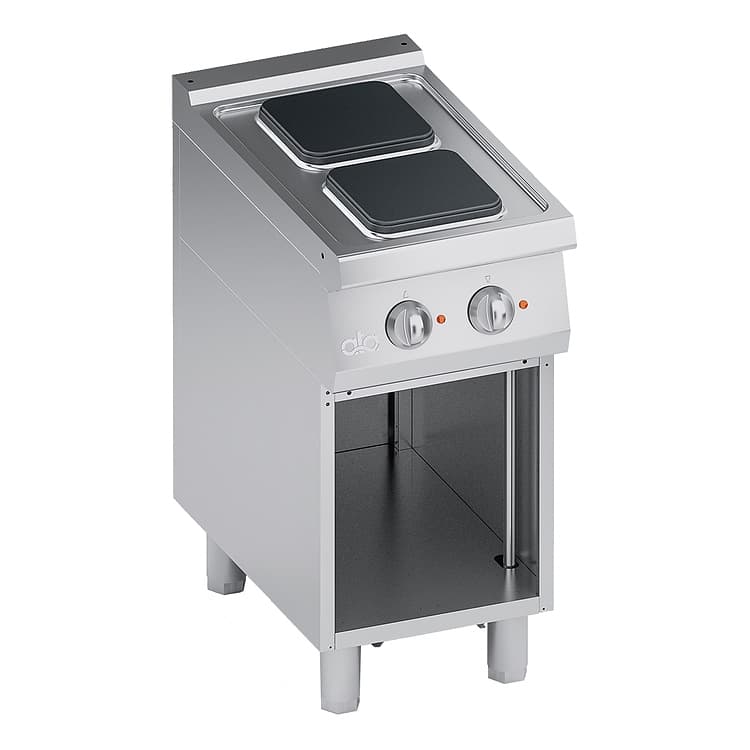 Плита электрическая ATA ELECTRIC RANGE 2 PLATES + OPEN CABINET