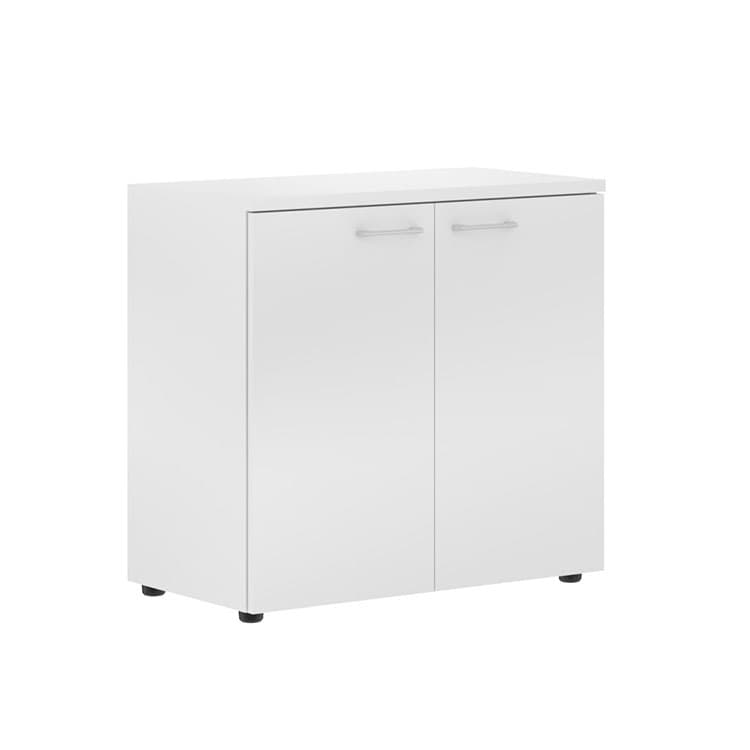 Шкаф с глухими малыми дверьми и топом Skyland XLC 85.1 белый 856х432х820 XTEN