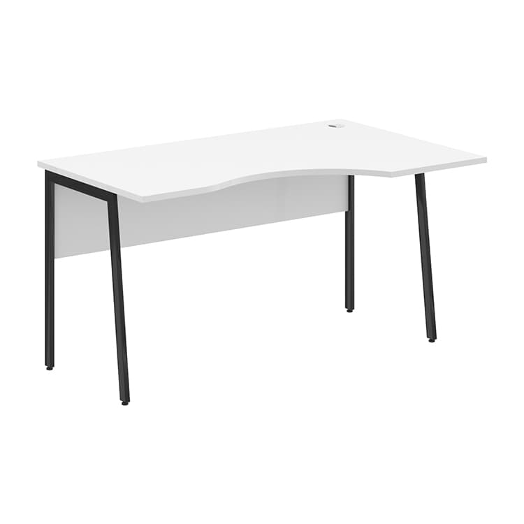 Стол прямой Skyland СА-2P(R) белый/антрацит 1400х900х755 IMAGO PLUS