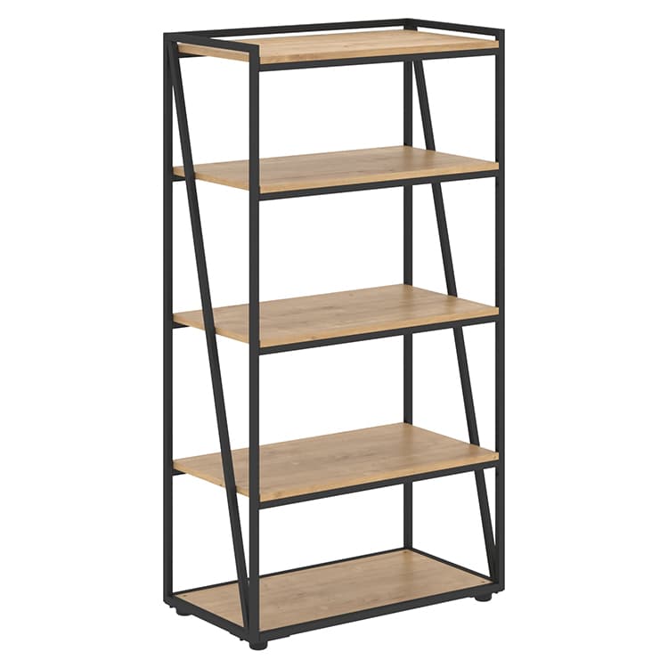 Стеллаж Skyland LMMC 80 дуб бофорд/черный 800х430х1517 LOFTIS