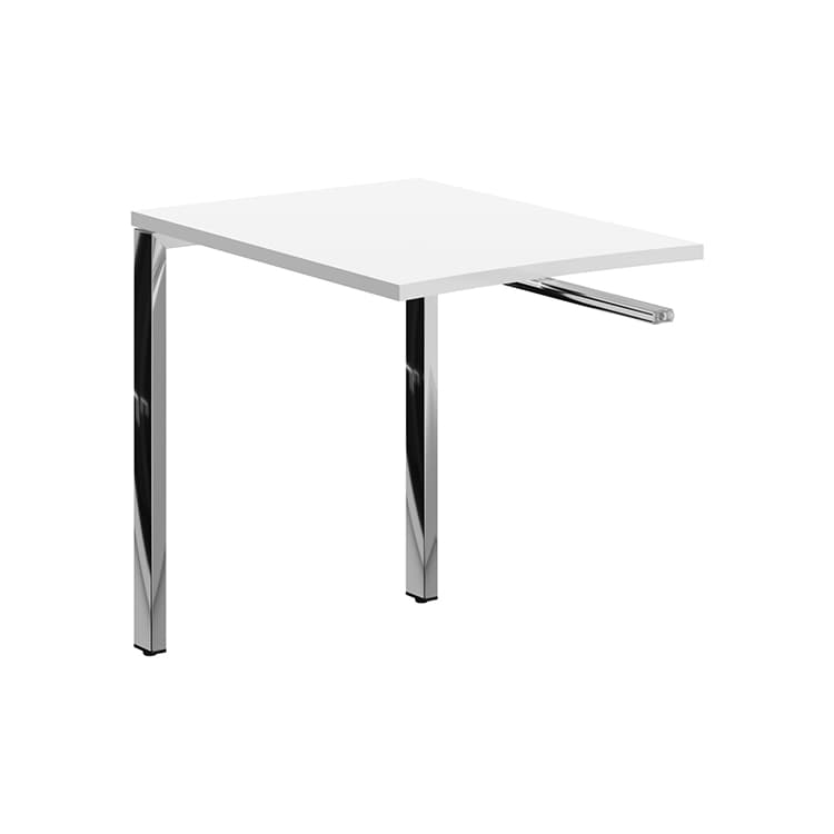 Брифинг приставка Skyland XGR 869.1 Белый/Нержавеющая сталь 800х600х750 XTEN GLOSS