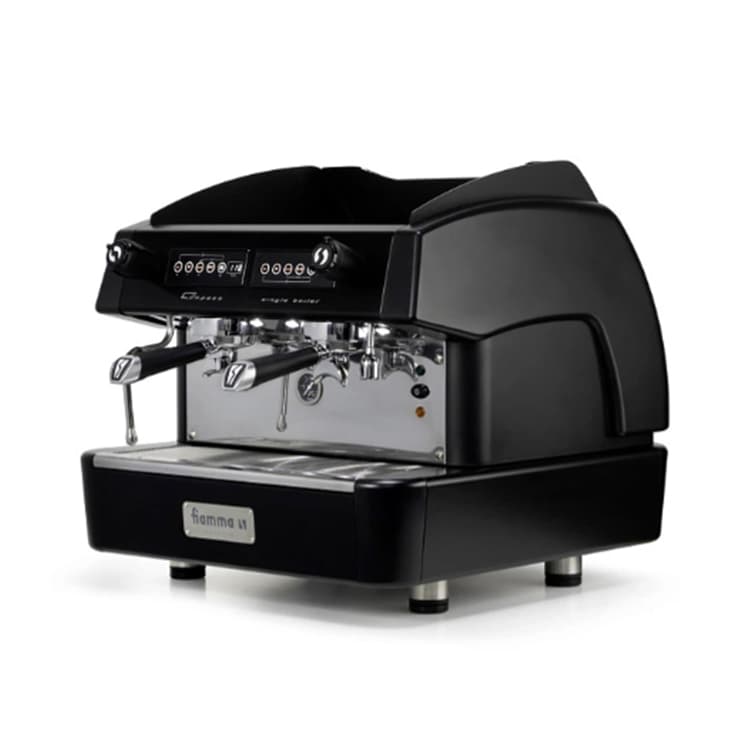 Кофемашина рожковая FIAMMA COMPASS 2 SE COMPACT TC BLACK (автомат, компакт, 2 группы)