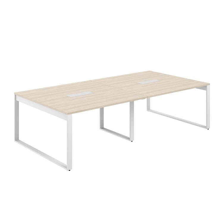 Стол для переговоров 2800х1438х750 Norden Allegro AG.2814.AR.72.WH