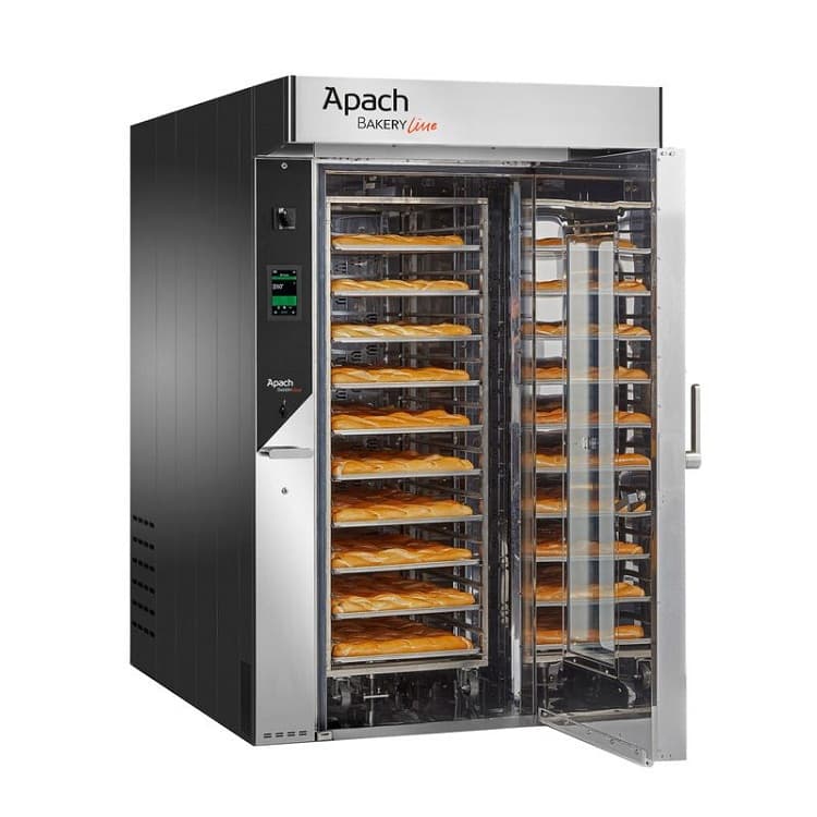 Печь ротационная газовая APACH BAKERY LINE GT106/108RC TST платформа