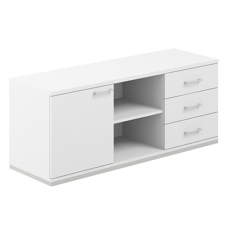Тумба сервисная с замком Norden Allegro AG.293.WH.WH.WH