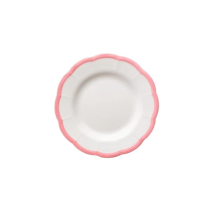 Тарелка с цветным кантом (розовый) Ø 16 см Bitossi Petalo PET00204 Bordo rosa