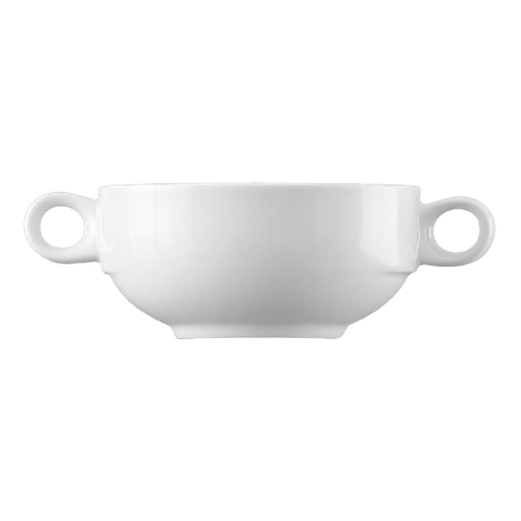 Чашка бульонная LILIEN 300мл Josefine (блюдце 17см) с ручками JOS1125