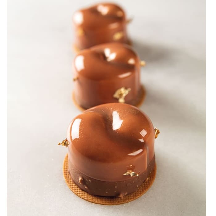 Форма силиконовая PAVONI PAVOFLEX для пирож. 3D "Инь-Янь" d60мм h42мм, 102мл, 20 ячеек