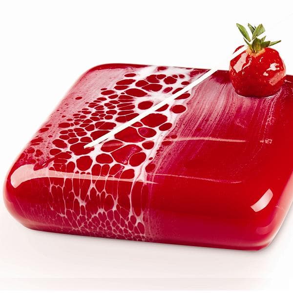 Форма для мороженого/суфле 3D Pavoni "Марс" 165х165мм h40мм (объем 1,0л), силикон KE043S