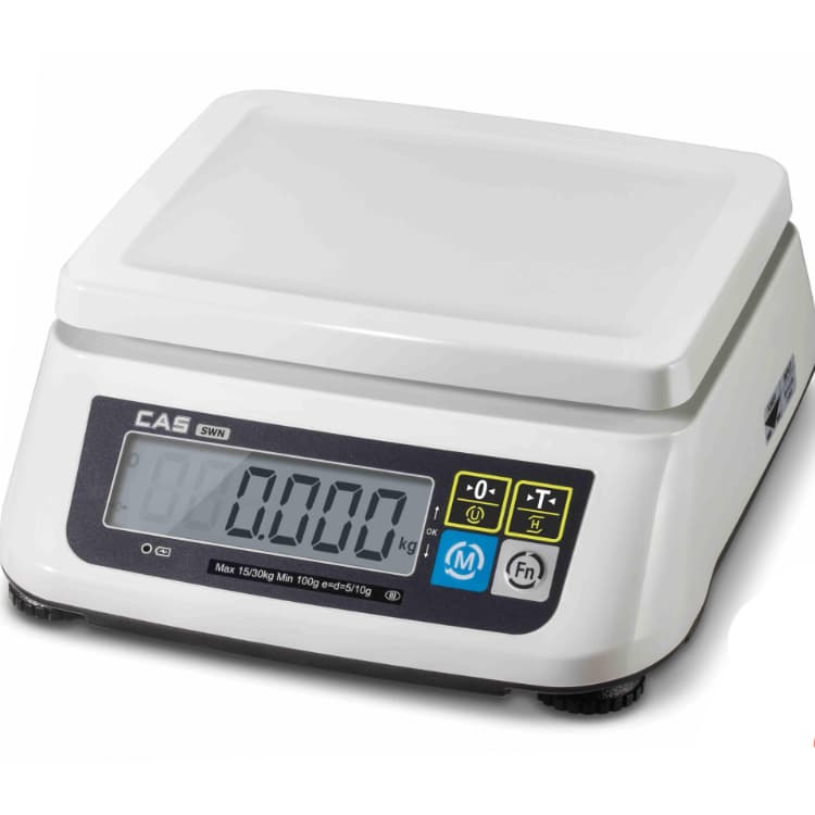 Весы электронные порционные CAS SWN-30 (DD) USB