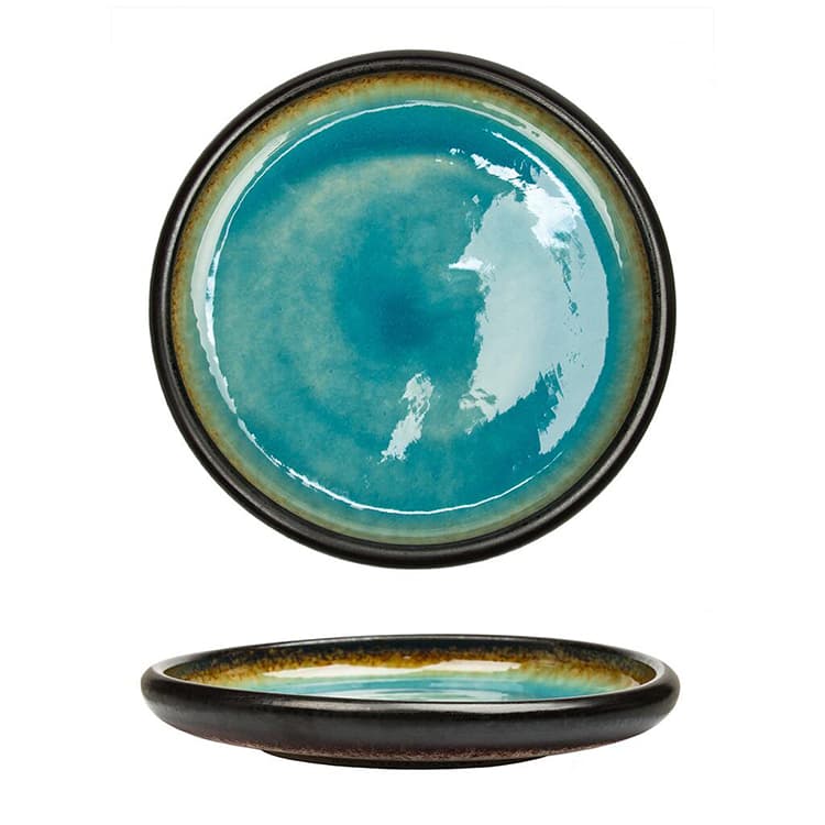 Тарелка с бортом d24,5 см h3,7 см  P.L. Proff Cuisine Blue Spider Silk Stockholm P.L. [1]