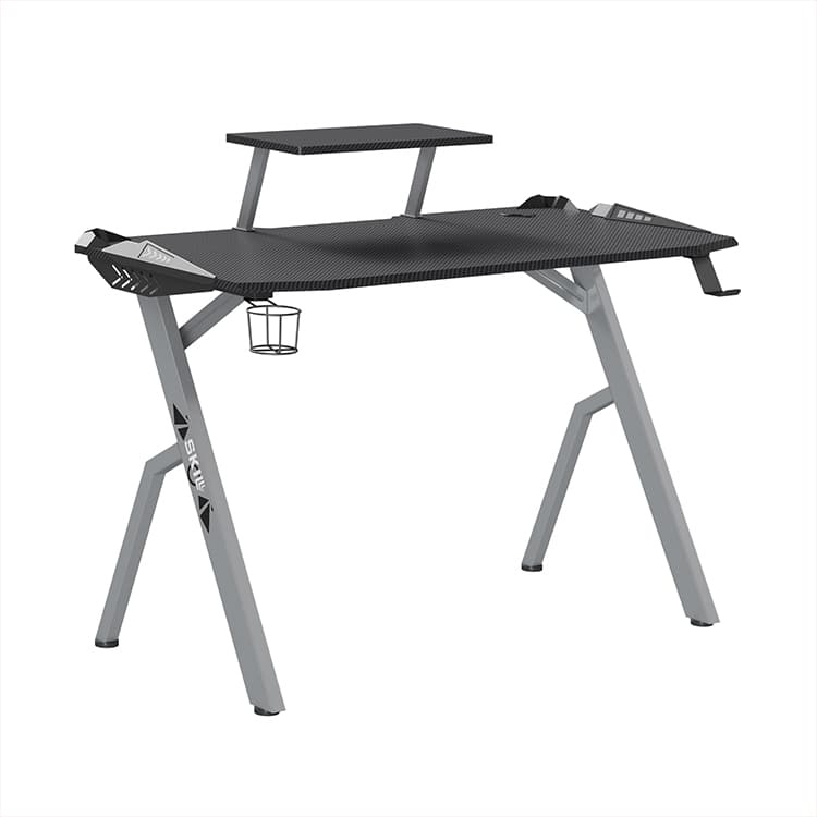 Стол компьютерный игровой Skyland CTG-001 черный/серый 1200х600х750 SKILLL