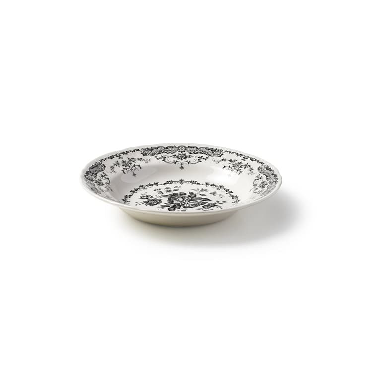 Тарелка глубокая 23,3 см Bitossi Rose Black BID00406