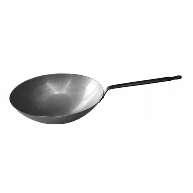 Сковорода Pintinox "Wok" d 34см h9,4см 4,75л, белая сталь, серия Excalibur 36109F34