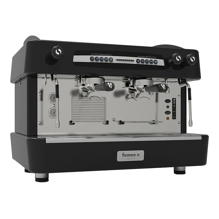 Кофемашина FIAMMA Quadrant 2 CV TC Black (автомат, 2 группы)
