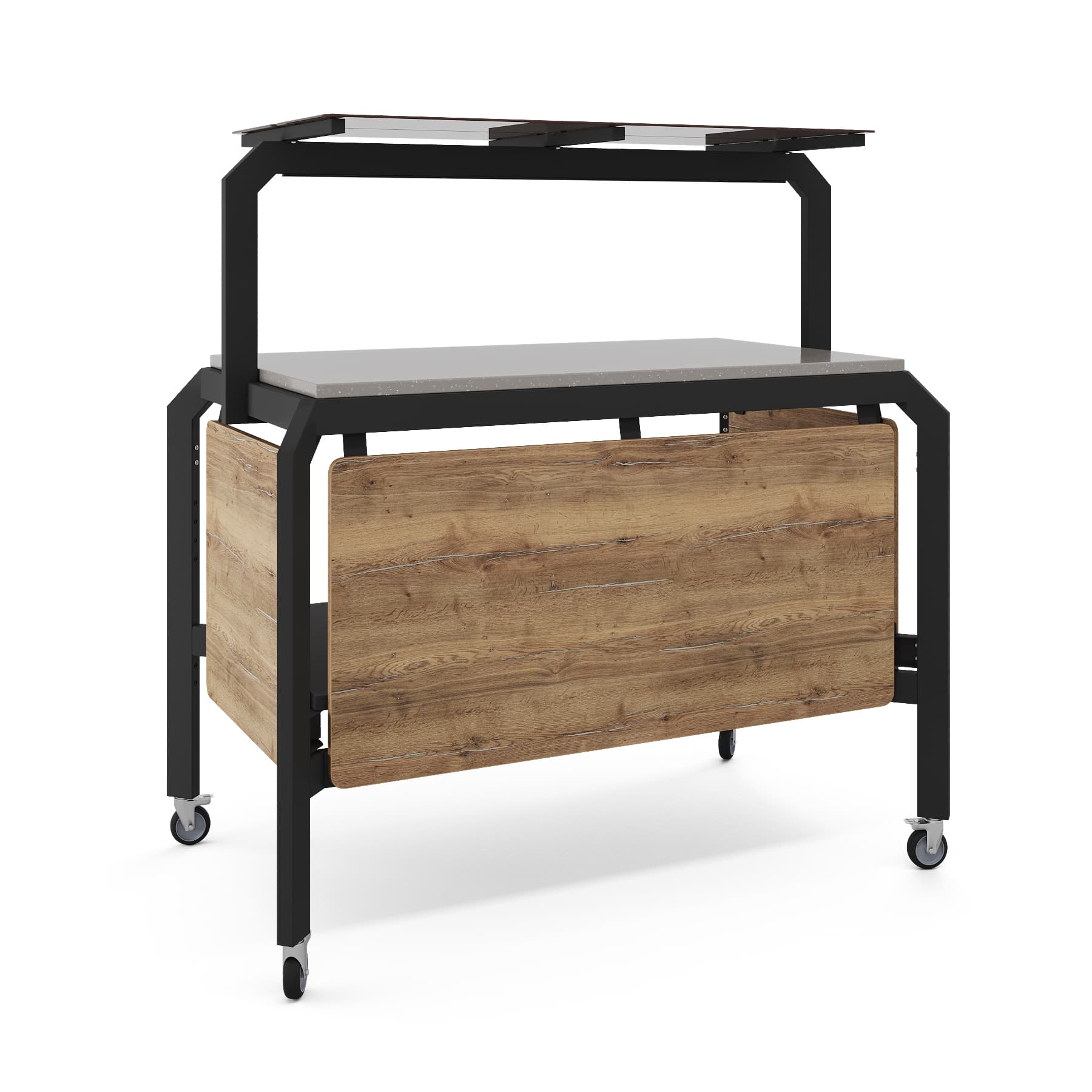 Модуль мобильный нейтральный Kobor AN220 black/olovo/diamant