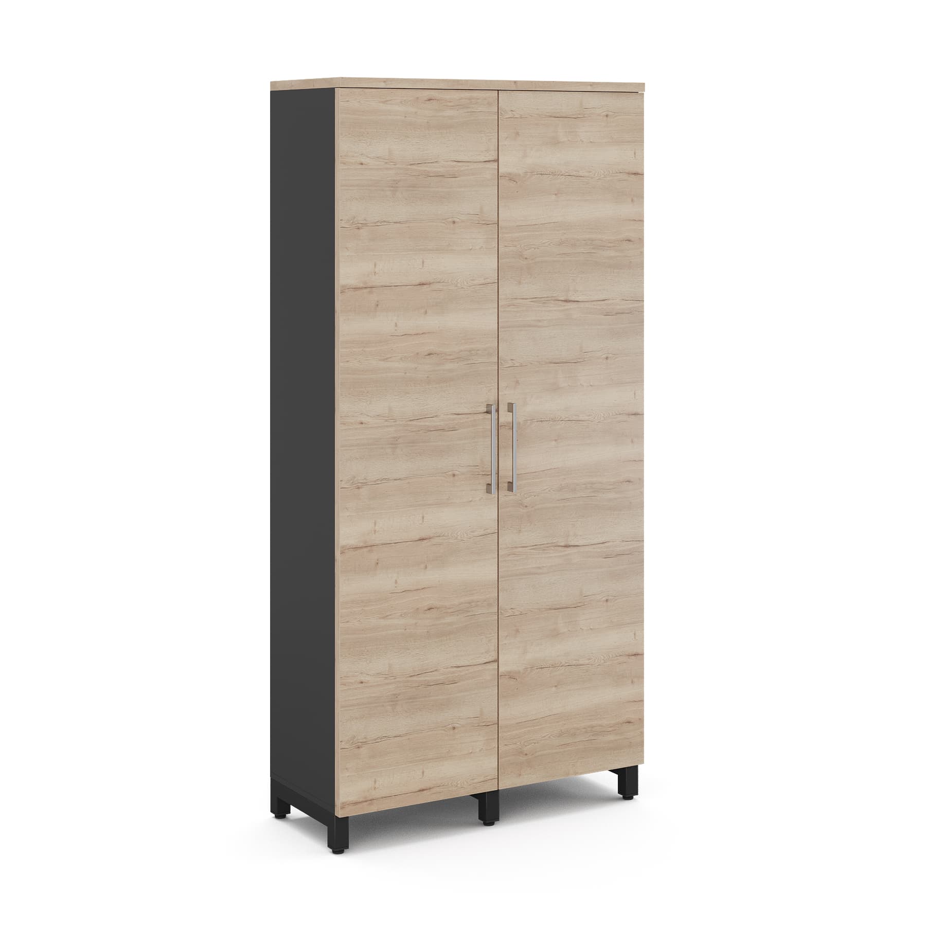 Шкаф распашной Kobor HR/5-90/40/M black/natural