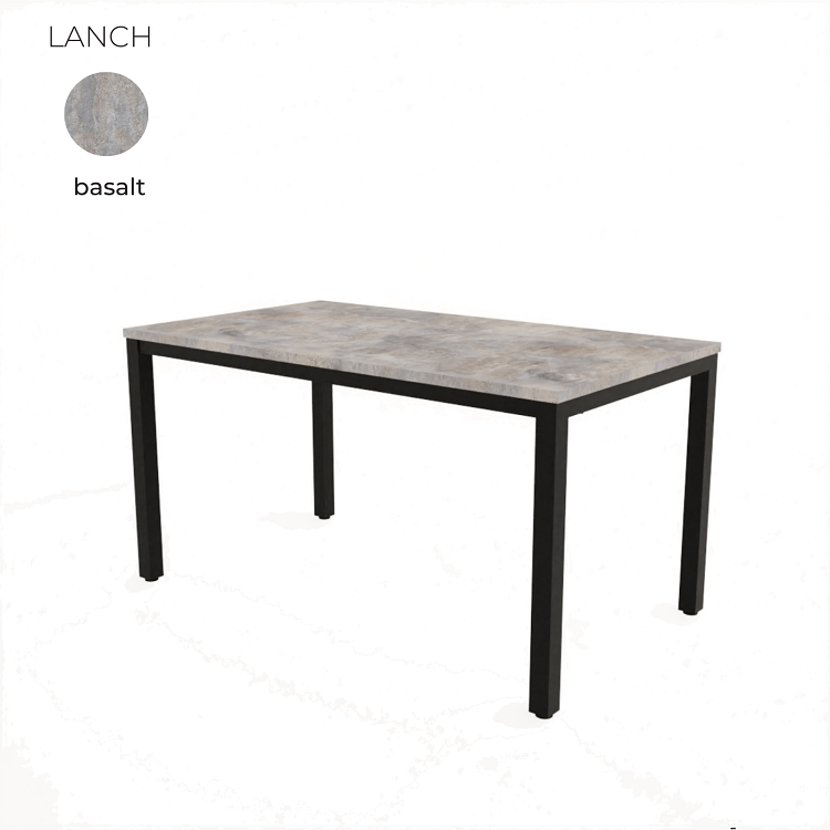 Стол обеденный прямоугольный Алсав 21LANCH.003 Basalt