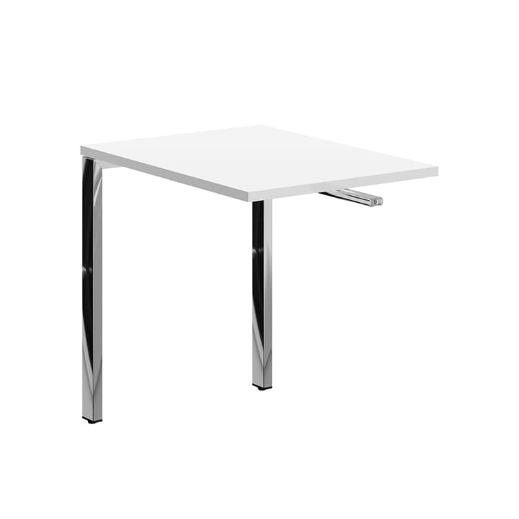 Брифинг приставка Skyland XGB 860.1 Белый/Нержавеющая сталь 800х600х750 XTEN GLOSS