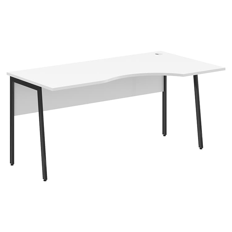 Стол прямой Skyland СА-1P(R) белый/антрацит 1600х900х755 IMAGO PLUS