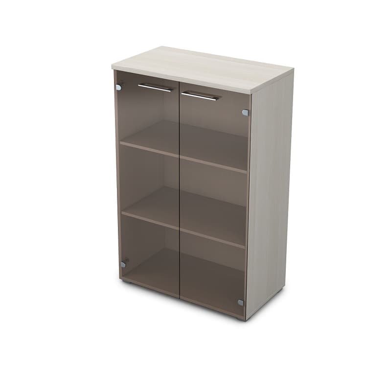 Шкаф АЛСАВ Gloss line 9НШ.017.3 Ivory/металл глянец