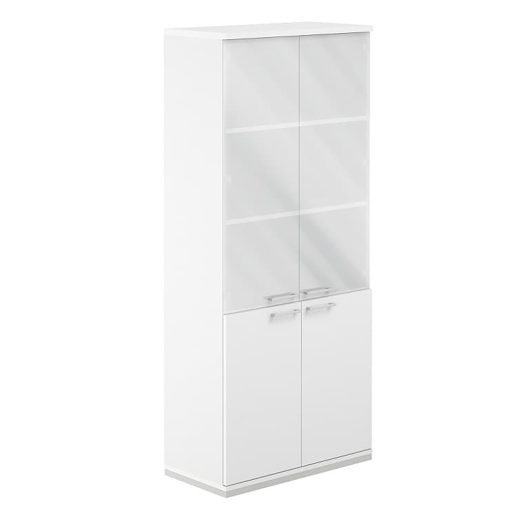 Шкаф со стеклом Norden Allegro AG.210.WH.WH.WH.GL