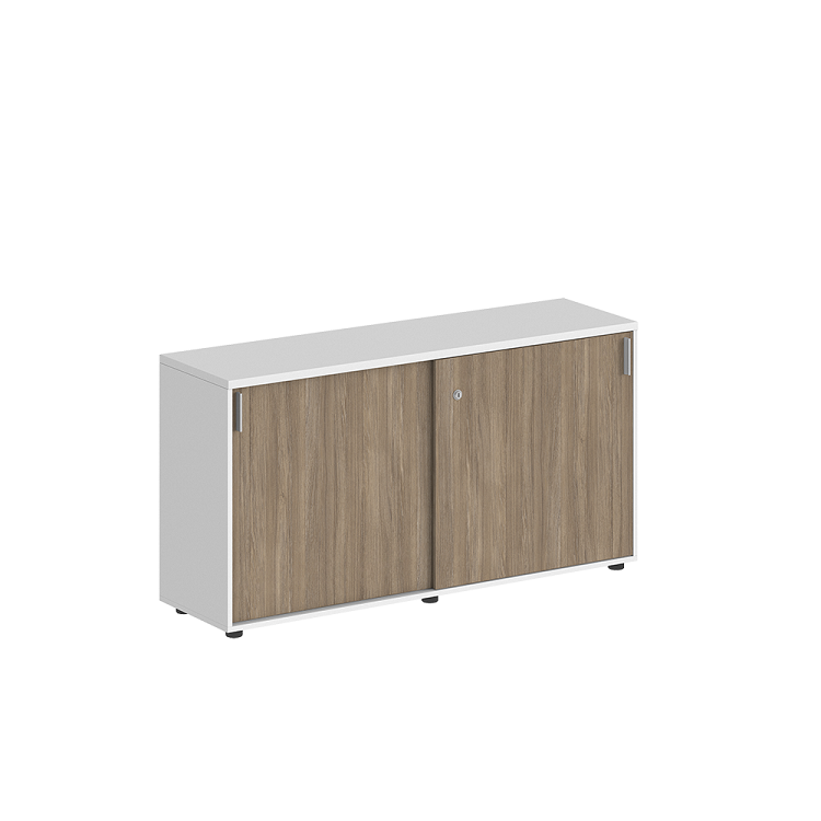 Шкаф-купе низкий с замком Norden Сигма SG.701.WH.OD