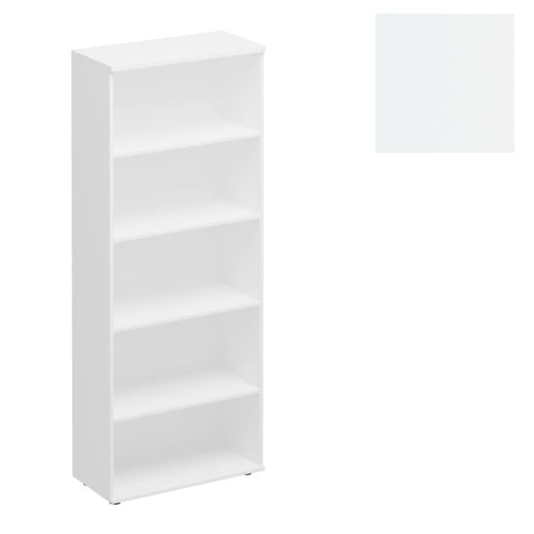 Стеллаж высокий Юнитекс Комфорт К.429 БП (80x38x200) белый премиум