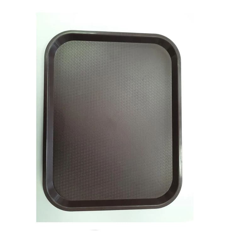 Поднос пластик MVQ 45Х35СМ коричневый TPL45X35BR