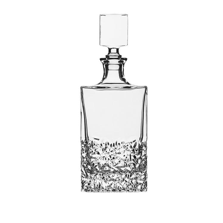 Графин 0,7 л штоф с крышкой Crystal h 30 см 11х6 см прямоугольный стекло P.L.-BarWare [1] арт. 81269490