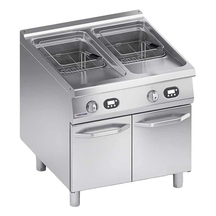 Фритюрница электрическая VEROTERM VT4FEEP1020 20+20 л