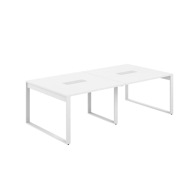 Стол для переговоров 2400х1238х750 Norden Allegro AG.2412.WH.72.WH