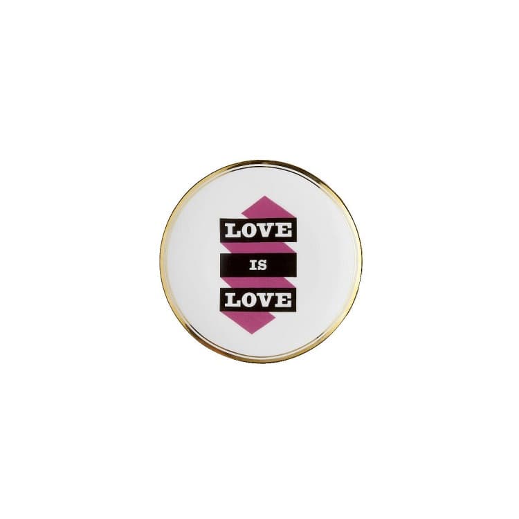 Тарелка 17 см Bitossi La Tavola Scomposta FTB00262 Love Is Love