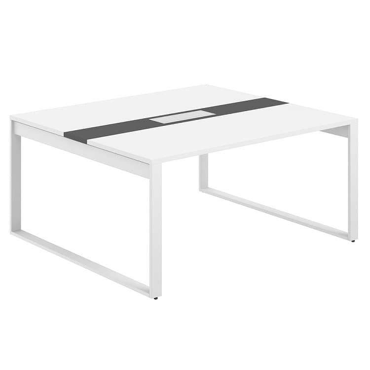 Стол для переговоров 1600х1638х750 Norden Allegro AG.2-1616.WH.72.WH.AN