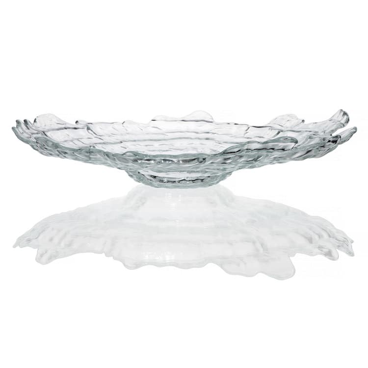 Блюдо ARDACAM Mushroom ARD 6706.1 d 38,5 см h 8,5 см (стекло, прозрачное)