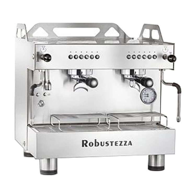 Кофемашина ROBUSTEZZA BZO2EMIXIL COMPACT СТАЛЬ+ВЫСОК ГРУП+ЭКОНОМАЙЗ+ПОДСВЕТ МУЛЬТИФАЗНАЯ