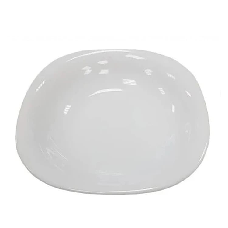 Тарелка NORMA CLASSIC глубокая 21х21х3,4 см 350-500 мл опаловое стекло (СТЕКЛОКЕРАМИКА)