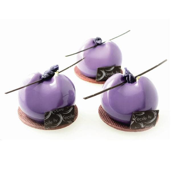 Форма силиконовая PAVONI PAVOFLEX для пирож. 3D "Луна" d61мм h50мм, 100мл, 12 ячеек