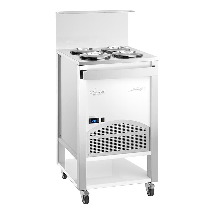 Витрина для мороженого Nemox GELATO SWEET 4 POZZETTI WHITE i-Green