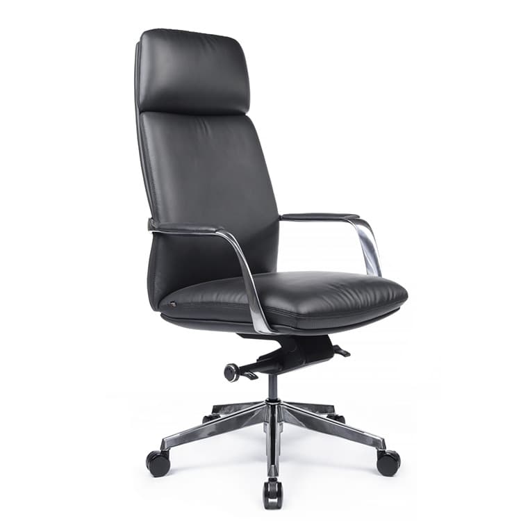 Кресло RV DESIGN Pablo A2216-1 Черный (3A MND9901) натуральная кожа