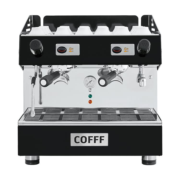 Рожковая кофемашина COFFF BISTRO 2 S COMPACT TC (полуавтомат, 2 группы)
