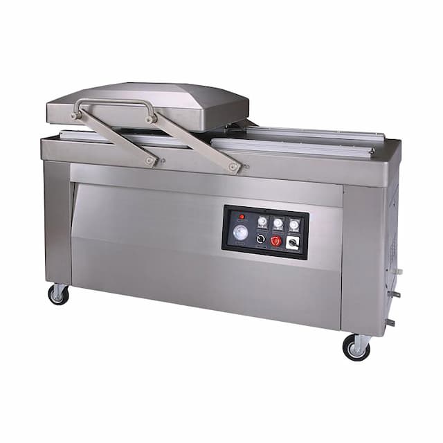 Вакуумный упаковщик Hualian Machinery HVC-610S/2A-G (нерж., газ)