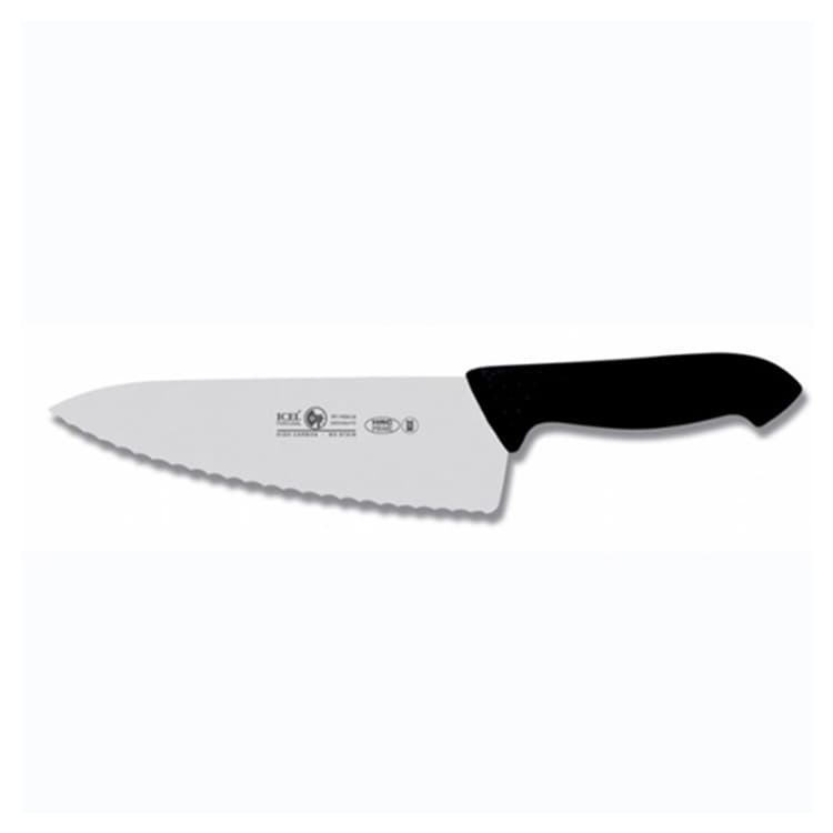 Нож поварской "Шеф" 25см с волнистой кромкой, красный HORECA PRIME 28400.HR60000.250