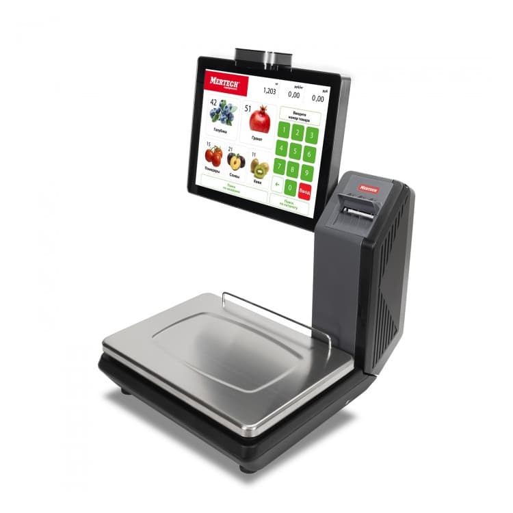 Весы с печатью этикеток M-ER 725 PM-32.5 (VISION-AI 15", USB, Ethernet, Wi-Fi)