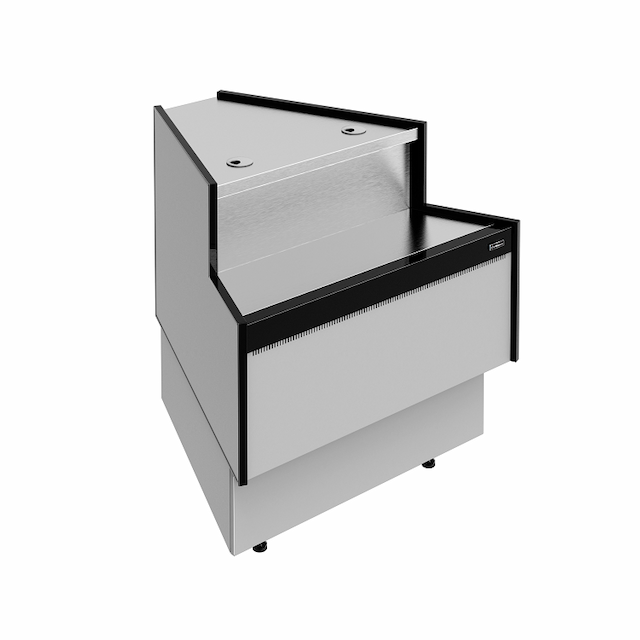 Прилавок внешний угол Carboma PRAIA 2 GC85 N-8 9006-9005