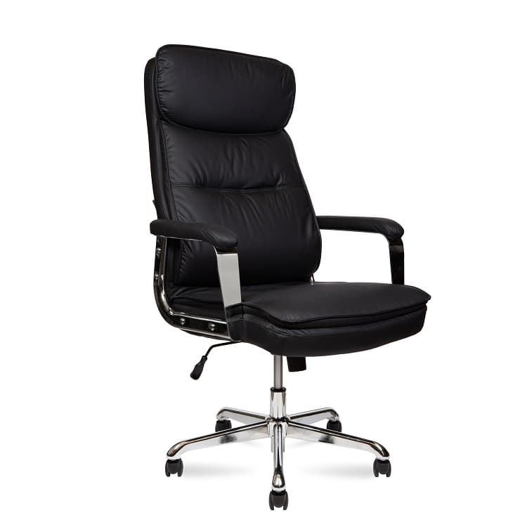 Кресло офисное Norden Atlas EQ-5183H black (черная экокожа)