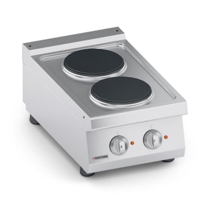 Плита VEROTERM VT7CUE05TT настольная 2 конфорочная 700 серии