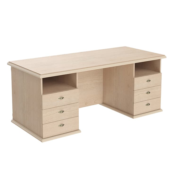 Стол руководителя двух тумбовый Skyland RSDT 188.A бук тиара 1800х800х750 RAUT