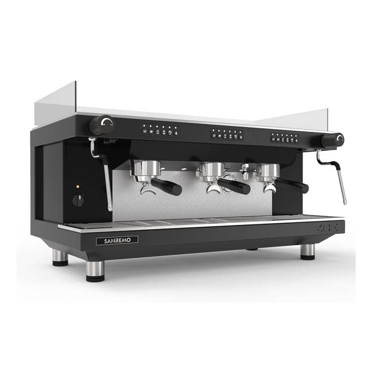Кофемашина Sanremo Zoe SED (автомат) 3 гр. чёрная