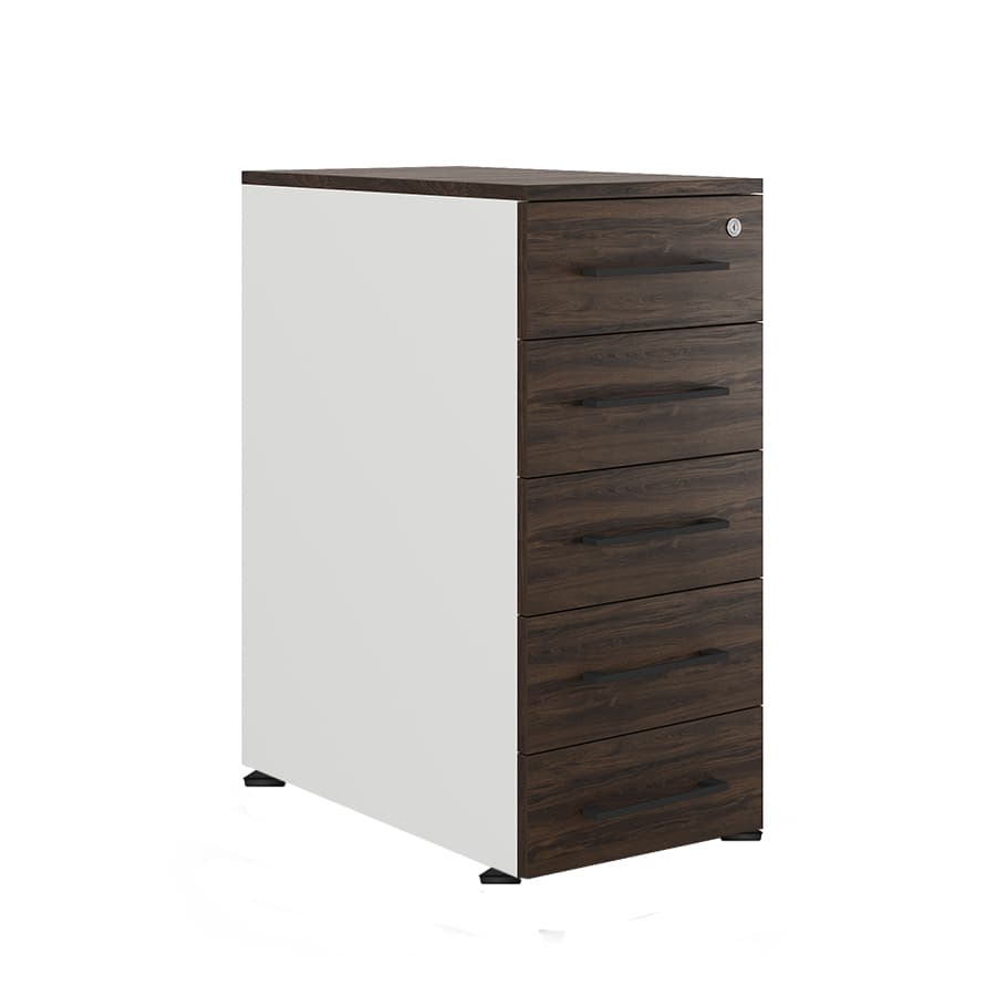 Тумба приставная Kobor TS5-40/50 white/charlston